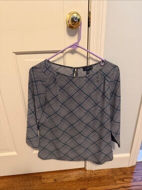 The Limited plaid blouse - size small
